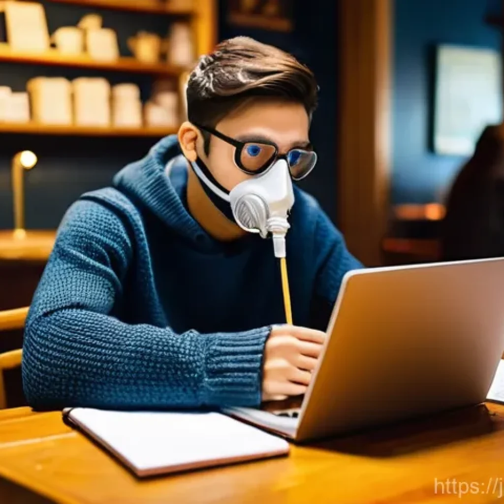 다이빙 강사 이론 시험 고득점 비결 - **Prompt 1: Focused Study Session in a Cozy Cafe**
An adult individual, either male or female, i...